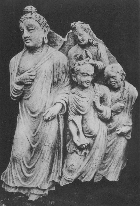 Scene from the Buddha's life
